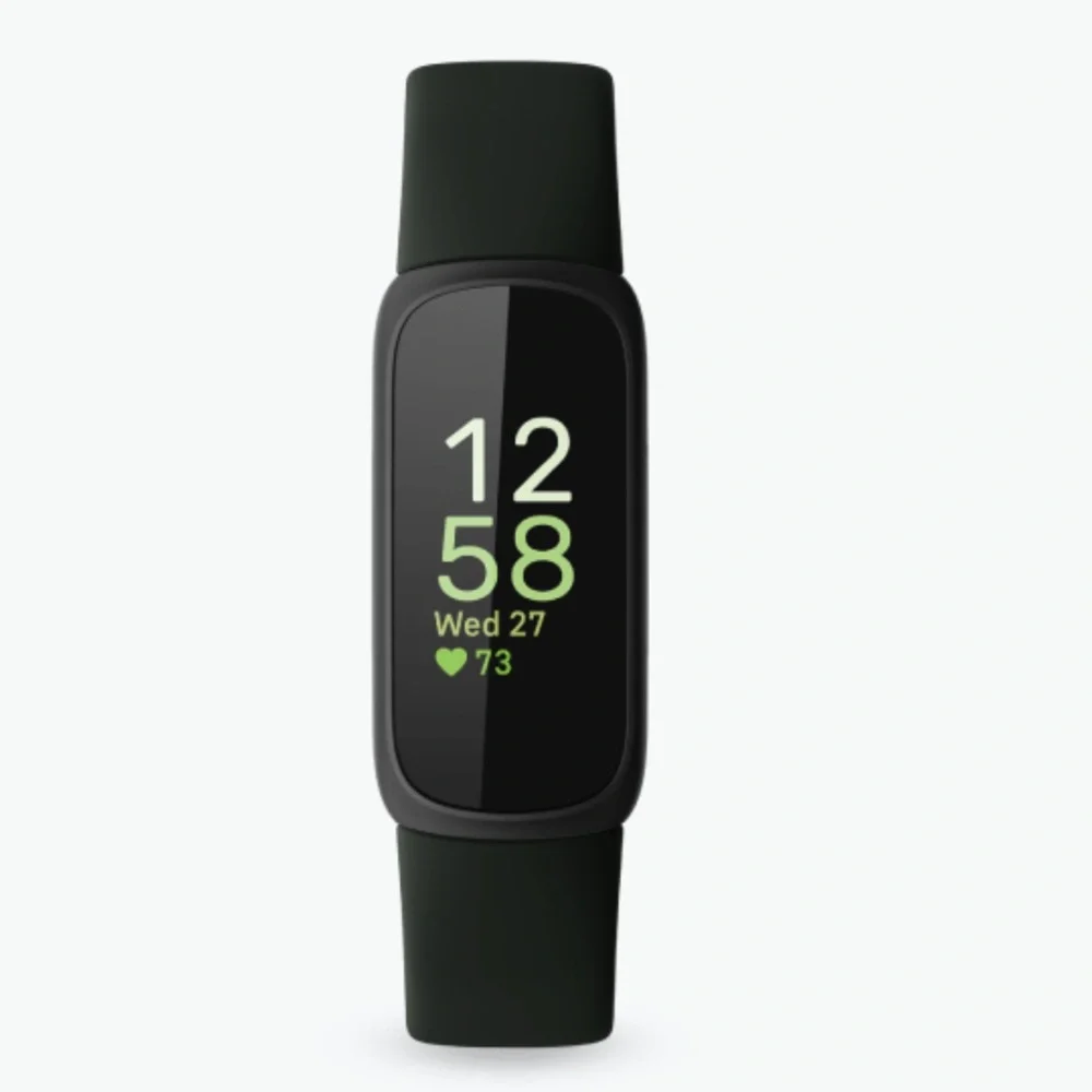 NIB Fitbit Inspire 3 Health and Fitness Tracker, Midnight Zen / Black